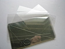 50 PCS Acetate Sheets Clear Acetate Sheets Plastic 6 in x 3.5 In 0.1mm Thick
