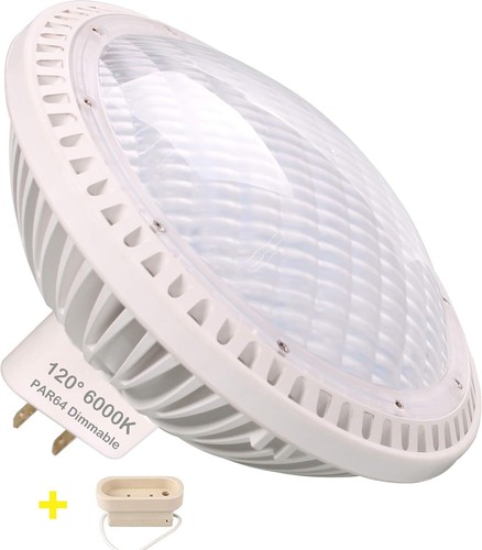 Par64 Bulb LED 40W Dimmable, 500Watt Halogen Equivalent, 6000K MFL Reflector