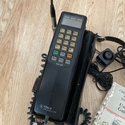 VTG OKI BellSouth Mobility CDL491 Mobile Cellular Corded Telephone - untested - Picture 4 of 5