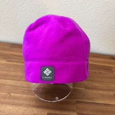 COLUMBIA UNISEX KIDS THERMAL FLEECE BEANIE HAT Large Youth Purple