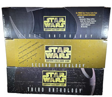 Star Wars CCG First / Second / Third Anthology Factory Sealed Complete Set of 3