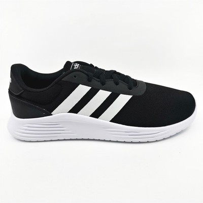 Adidas Lite Racer 2.0 Core Black Core White Mens Athletic Sneakers | eBay