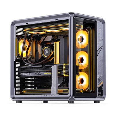 Jonsbo BO400 ATX computer case supporting back-plug/