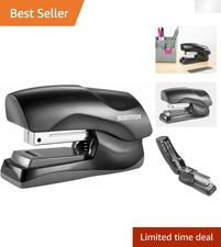 Compact 40 Sheet Heavy Duty Stapler with No Jam Design for Office Classroom