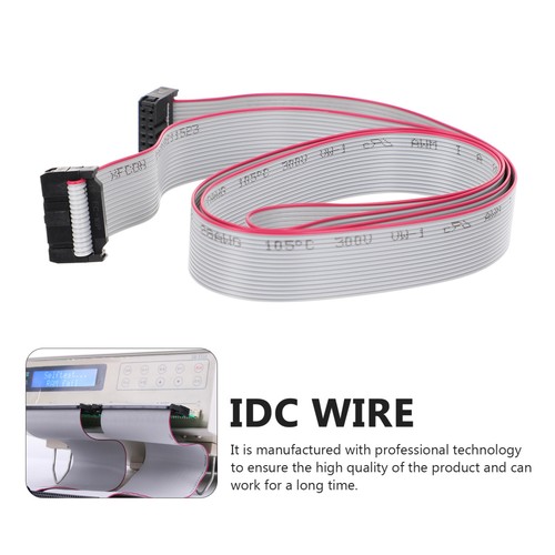 4pcs Wire Flat Ribbon Cable Connector 16 Pin 2.54mm Pitch 1m Length - 第 11/12 張圖片