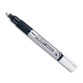 Pentel Lackmarker PAINT MARKER MMP20, weiß 1 bis 48 Stk Spare bis 75%