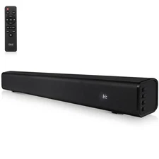 Pyle Wave Base Wireless BT Streaming Tabletop Soundbar Digital Speaker System