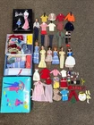 Vintage Barbie  Ken Midge Dolls Lot Of Clothes & Accessories Mattel 1960s