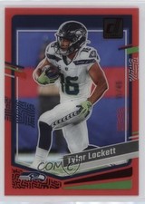 2023 Panini Clearly Donruss Red 11/49 Tyler Lockett #45 18em