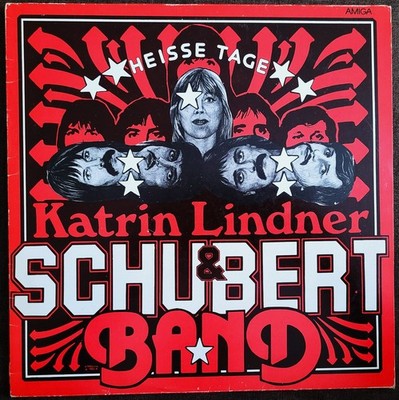 LP 12'' Amiga Ostrock: Katrin Lindner & Schubert-Band, Heisse Tage Geisterstunde