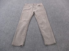 PrAna Pants Mens 32 X 30 Beige Slim Fit Denim Stretch Casual Straight
