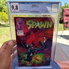 Spawn #1 🔑 Image Comics 1992 CGC GRADED 9.8 WHITE PAGES 🔥 FIRST APPEARANCE