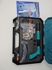 Powerful Concrete Nail Gun Air Nailer Wall Fastening Tool 50PC Round Nails B004