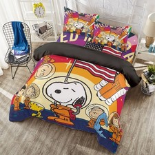 I Need My Space Print Duvet Cover Set 4Pcs Duvet Cover Sheet  2 Pillowcases 