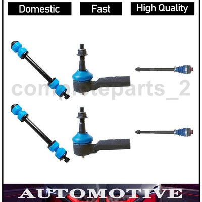 6 Tie Rod Ends Stabilizer Barss Fits Chevrolet Silverado 2500 HD 6.0L 6.6L