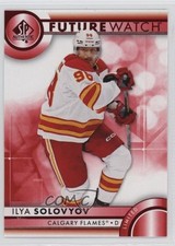 2023-24 SP Authentic Future Watch Red Limited Ilya Solovyov #196 6i4