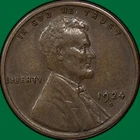 1924-S Lincoln Wheat Cent Choice Extremely Fine XF+ Coin #33236