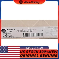 Allen Bradley 1492-J3-W Terminal Block White 25A 600V 1492J3-W Lot of 10 New
