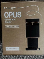 Fellow Opus Conical Burr Coffee Grinder NIB $200 Retail Price