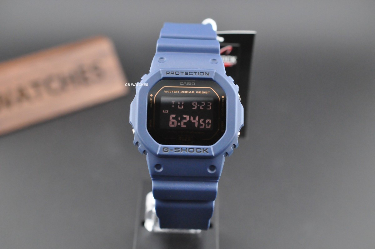 CASIO G-SHOCK Blue Colors DW-5600BBM-2 Men's Watch New in Box | eBay
