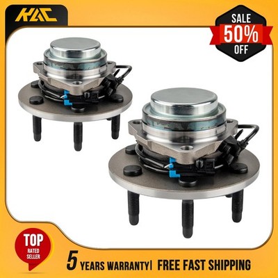2WD Front Wheel Bearing Hubs Assembly for Chevy GMC Avalanche Savana 1500 Safari