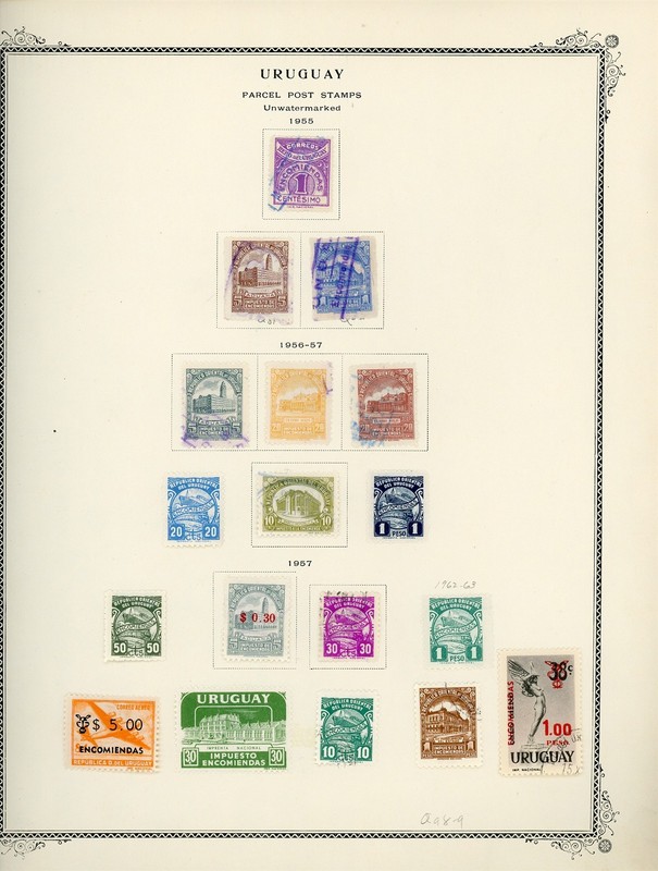 URUGUAY Scott Specialty Album Page Lot #52 - SEE SCAN - $$$