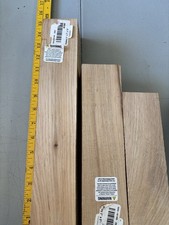3 Pieces of Hickory 2"x2" approx For Wood Turning Assorted Lengths READ READ