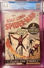 1963 Amazing Spider-Man #1 UK Price CGC 4.5