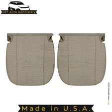 1996-2002 Fits Chevrolet Express Cloth Bottom Replacement Seat Covers Neutral