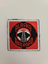 Vintage Alaska Railroad Patch Train Locomotive Railway