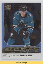 2017-18 Upper Deck Young Guns Silver Foil Marcus Sorensen #237 READ 0zu