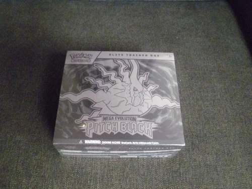 New Sealed Pokemon Pitch Black Elite Trainer Box Pokemon Center Exclusive
