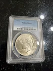 1923 Peace Dollar $1 Coin Silver PCGS MS63
