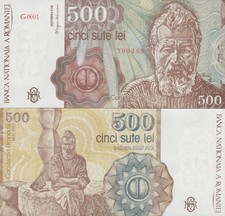 Romania Banca National a Romanie 500 Lei 1991 P 98 UNC