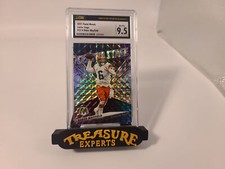 2021 Mosaic #CS14 Baker Mayfield Center Stage Silver Mosaic CSG 9.5 Mint +