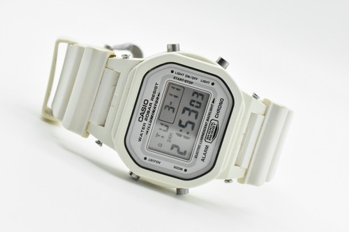 Casio G-Shock DW-5600MW Quarzt Uhr Digital Herrenarmbanduhr Weiß #78 - 第 17/20 張圖片