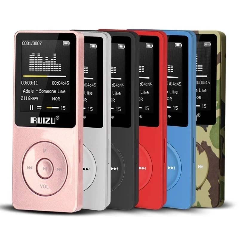 16GB 8G 4G RUIZU X02 Sport Mini Lossless HIFI MP3 Music Player Recorder FM Radio - Image 2 of 4