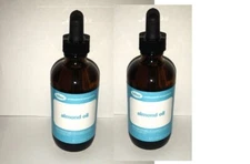2-pc Bliss Spa 100% Pure & Natural Almond Oil Moisturize, Massage/Bath Oil - 4oz