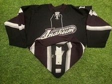 2004-06 AUTHENTIC ANAHEIM MIGHTY DUCKS ALTERNATE 3rd HOCKEY JERSEY Sz 48