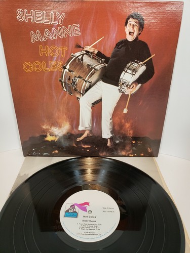 Shelly Manne Hot Coles 33rpm 12" Vinyl Lp 1975 flying dutchman  - Picture 1 of 6