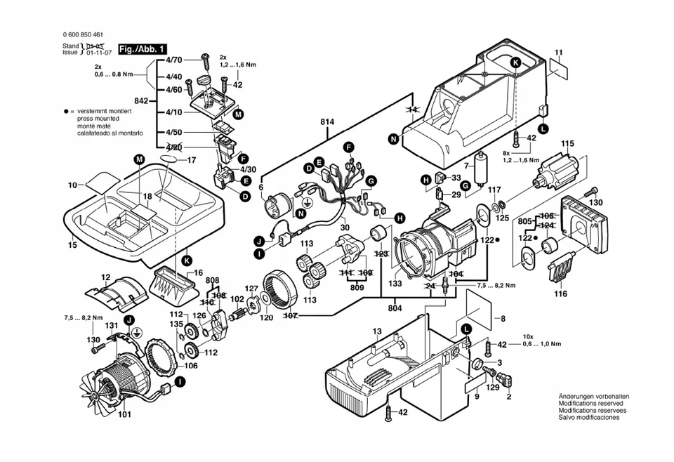 BOSCH® Gegenplatte AXT Rapid Häcksler Gegenplatte AXT HP 1800 2000 2200 2300 250 - Bild 4 von 4