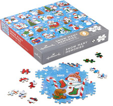 Snowman 1,000-Piece Jigsaw Puzzle, 30" x 24" 20th Anniversary Snow Many Memori
