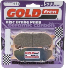 Goldfren S33 Brake Pads Front For Yamaha XV 535/535 S Virago 1995-2003