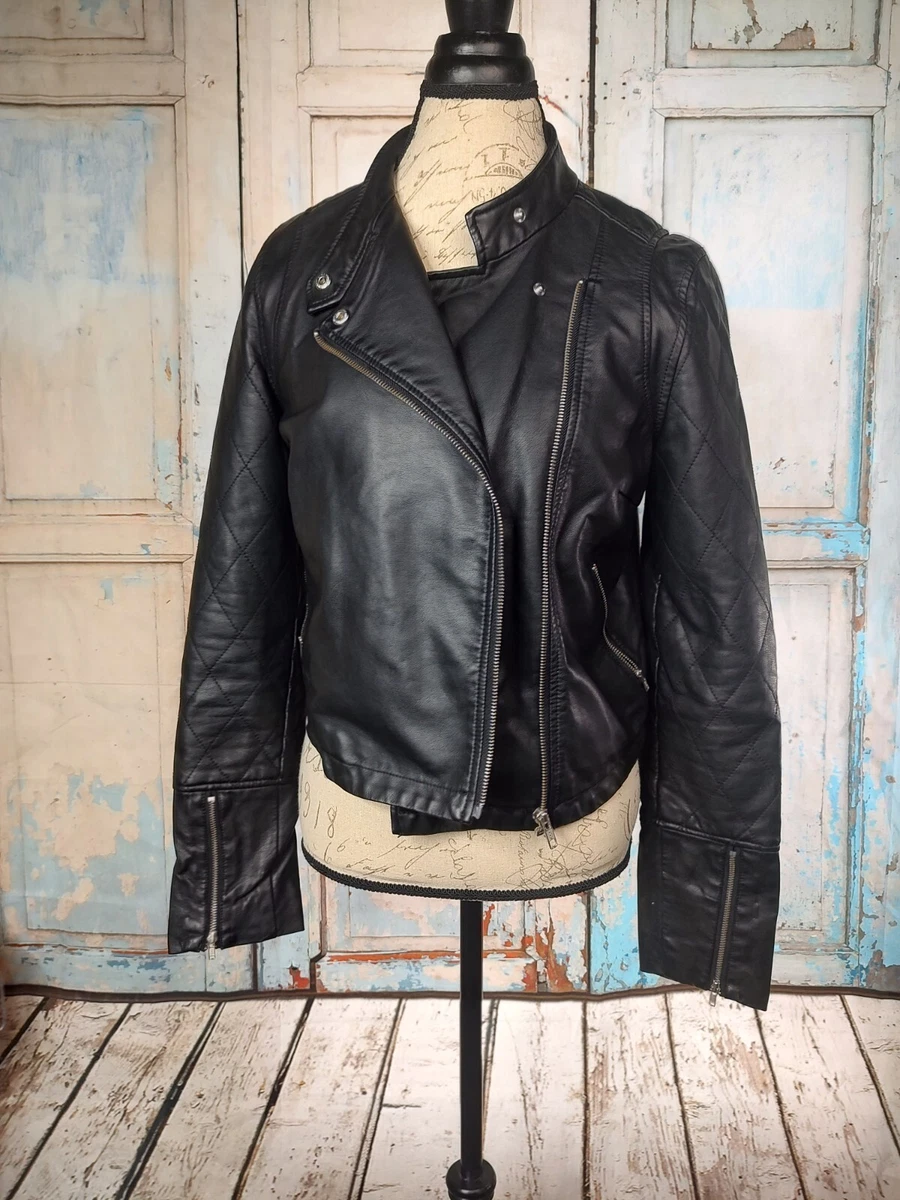 American eagle outfitters leather best sale jacket