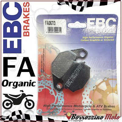 Rear Brake Pads EBC FA067/3 Kawasaki ZR D Xanthus 400 1992 - 1995