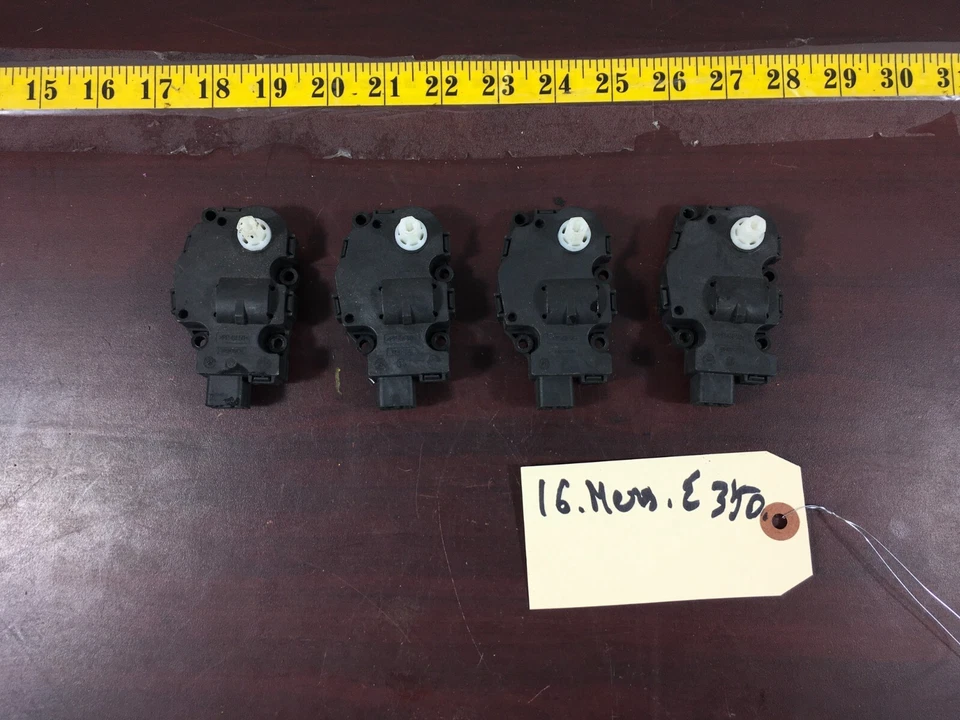 Mercedes-Benz E350 W212 2010-2016 calentador solapa actuador regulador motor conjunto 4 OEM Foto 3 de 4