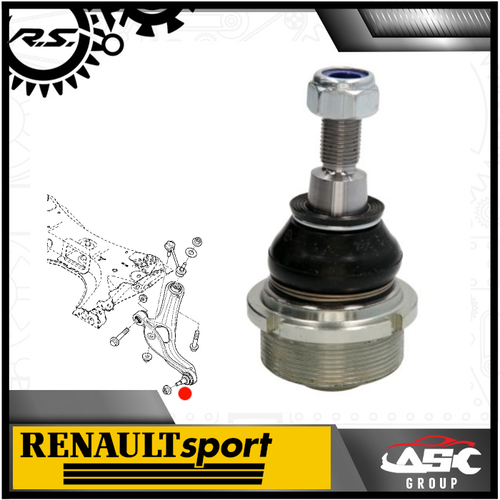 Lower Suspension Control Arm Ball Joint L/R fits Renault Clio RS