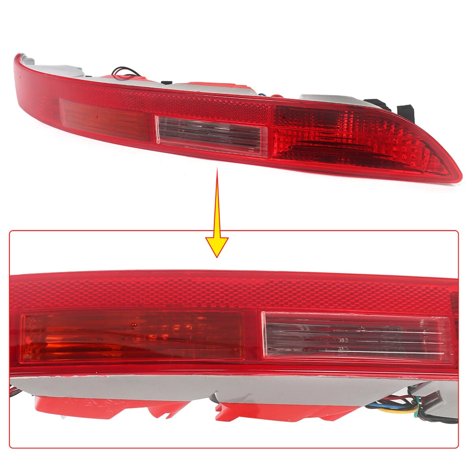 Rear Right Side Lower Bumper Tail Light Reverse Stop Lamp For 2009-2016 Audi Q5 - Изображение 4 из 4