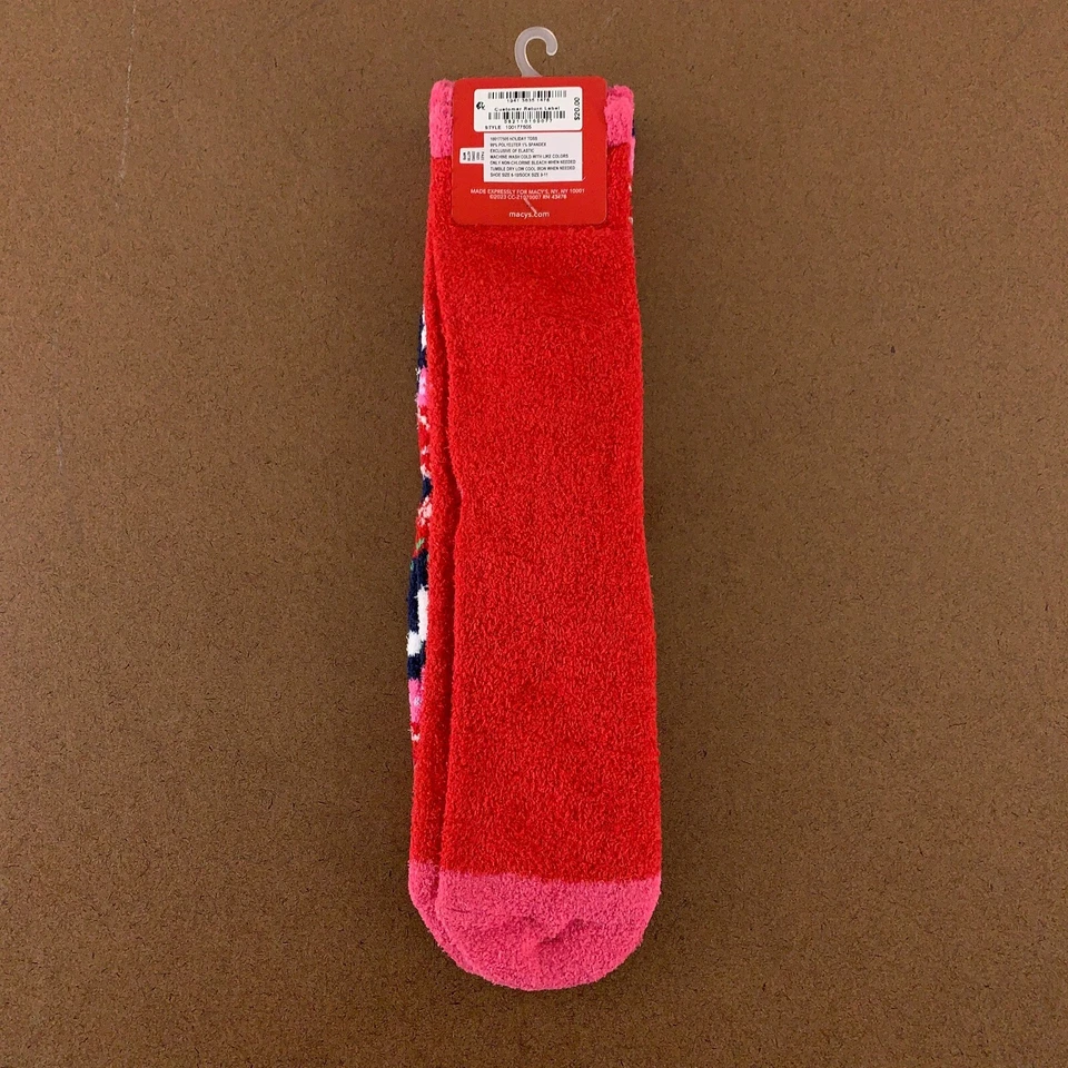 Calcetines Charter Club para mujer talla única coloridos vacaciones súper suaves 2 pares nuevos con etiquetas Foto 3 de 4