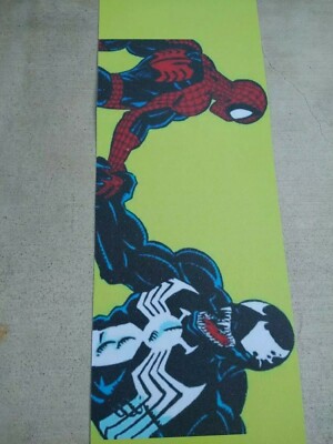 Venom Griptape Per Skateboard - Nastro Antiscivolo Blu, 22,9x83,8 Cm, Perforato, Grana 90, In Carburo Di Silicio